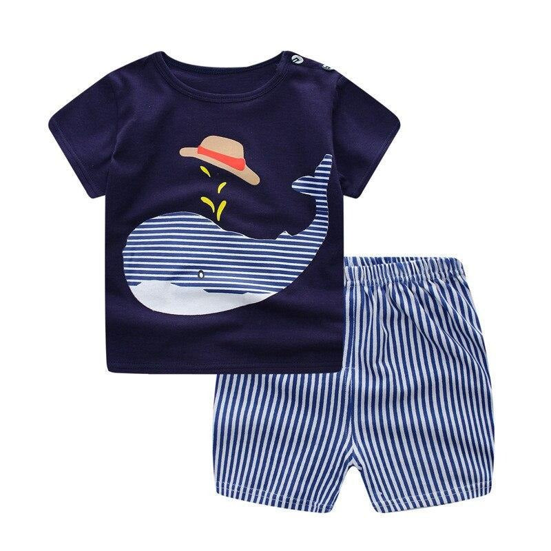 Ensemble de Vêtement - Tee Shirt et short - pour Enfant Garçon - 100fran  SHOP